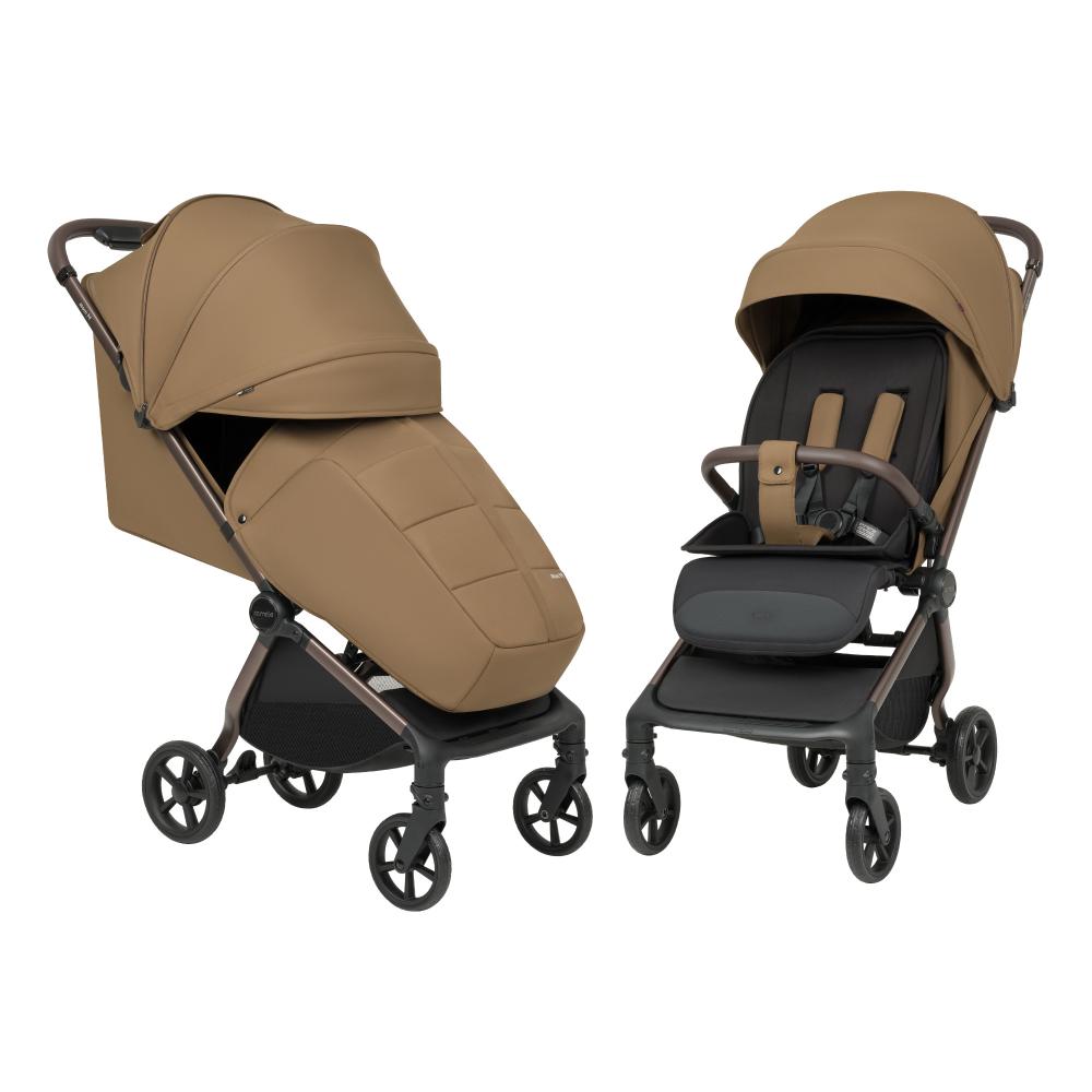 Carrello Детская коляска  CARRELLO  Atom М CRL-5527   Snow Beige 2025