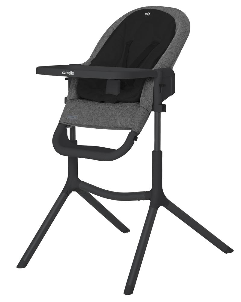 Carrello Стульчик для кормления Iris CRL-8402  Graphite Black