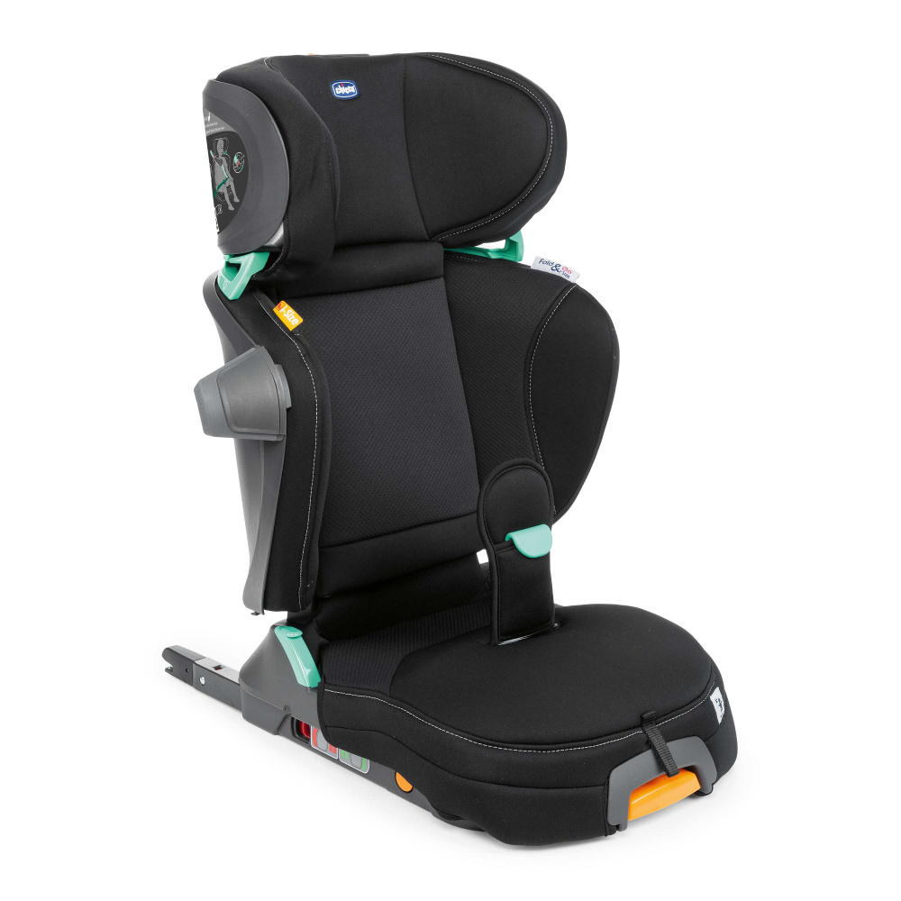 Chicco Автокресло Fold&Go с Isofix (100-150см; 3-12 лет) гр. 2/3 Black