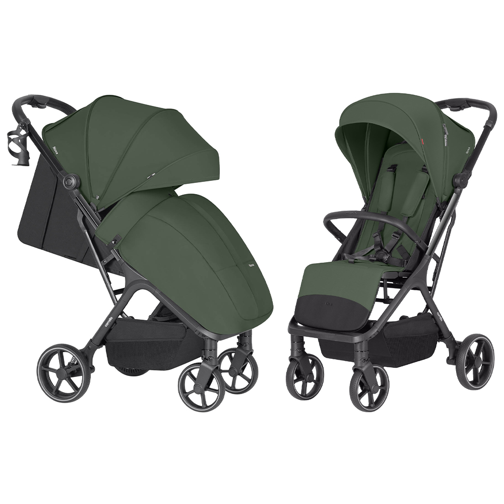 Carrello Коляска Nova  CRL- 5524   Vinyl Black
