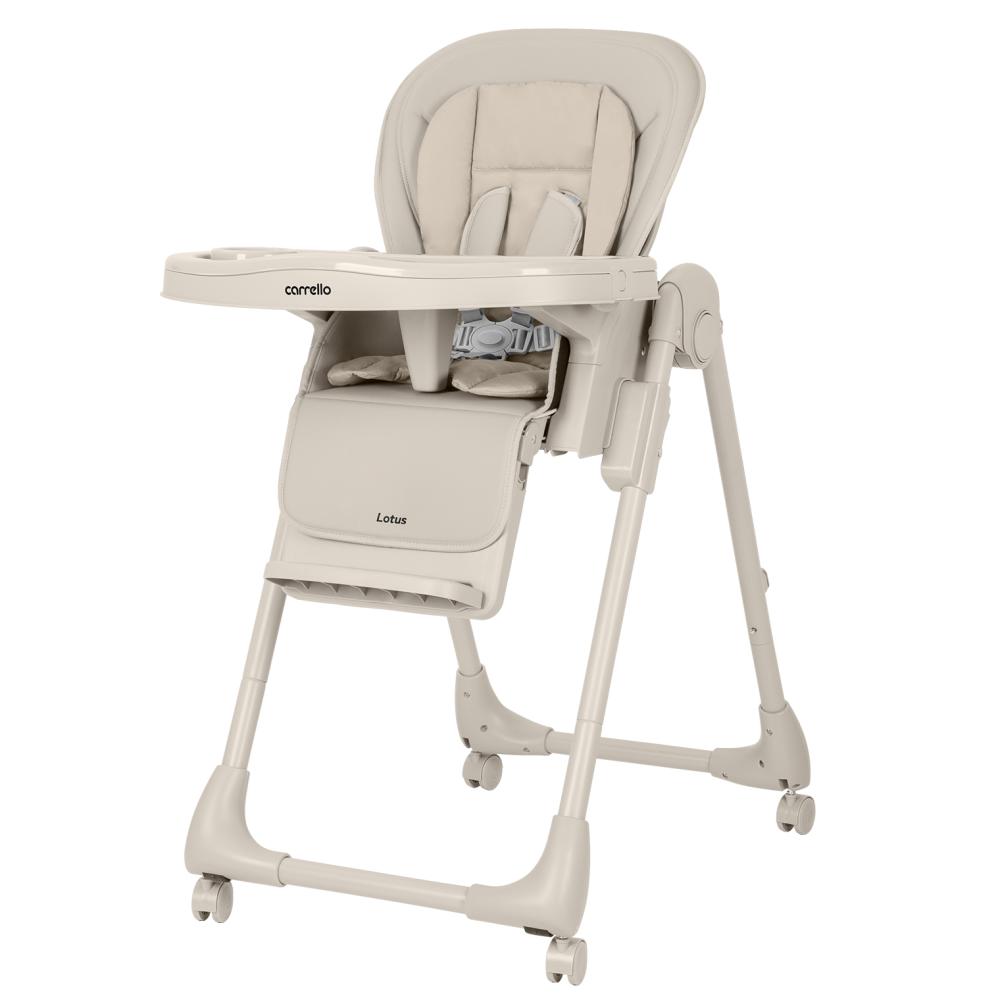 Carrello Стульчик для кормления CRL-12101  Lotus  Noa Green (DUNE BEIGE)